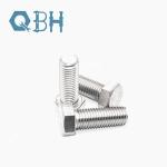 304 M2-M20 Steel Hex Bolt Plain Surface Treatment