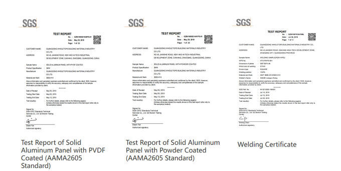 1.2-6mm Aluminum Solid Panel For Building Decorative Material 4