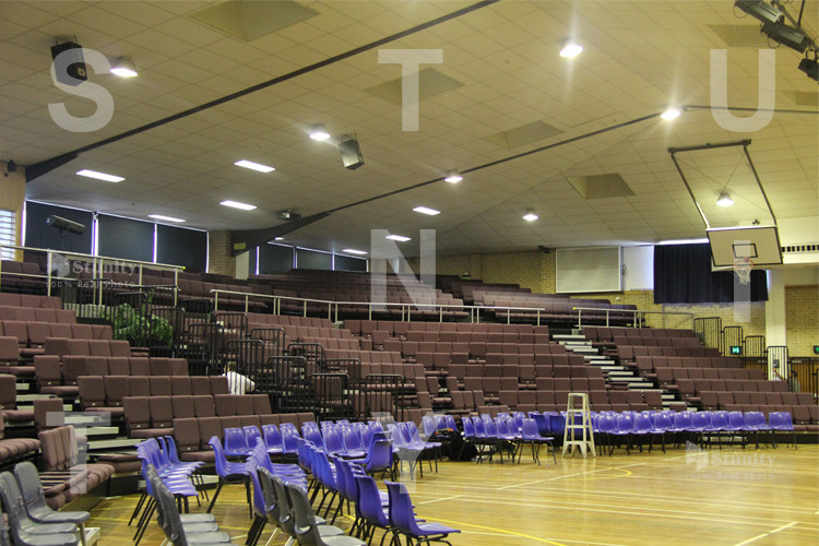 SGS Approved UV Resistant Telescopic Bleacher Seating