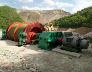 Quality Customized Industrial Electric Winch High Efficiency For Coal / Gold Mining wholesale