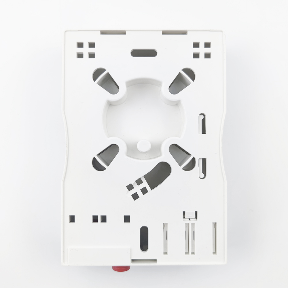 Gray FC/UPC Plastic Fiber Optic Faceplate Socket Panel 2 Cores for Indoor FTTH Network