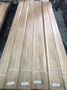 Quality ISO9001 Quarter Cut Oak Veneer 90mm Wood Flooring Veneer 12% Moisture wholesale
