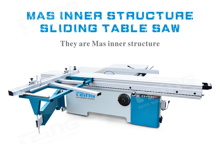 Max. Length of Workpiece 3000mm Woodworking Sliding Table Saw Machine 3000*1100*900mm