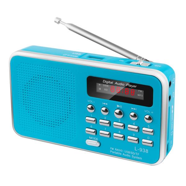 Cheap Customized Portable Radio Player , 3.7V 400mAh Battery Powered AM FM Radio for sale