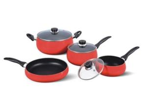 Quality Fashional Design Kitchen Pots And Pans , Ss410 # Stainless Steel Pan Set wholesale