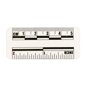 Quality P135 5cm white magnetic photographic evidence scale wholesale