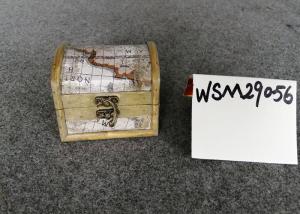 Quality L12 Square Eco Friendly Decorative Wooden Jewelry Box wholesale