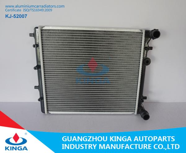 Mitsubishi Radiator Aluminum Brazed Radiator For Golf 97 / Fabia 99 Plastic Tank