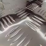 600mm 3003 Aluminium Checkered Sheet For Transportation Aluminium 5 Bar Tread