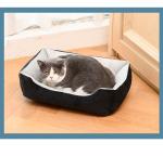 Cute Cozy Cooling Orthopedic Dog Bed Square Waterproof Dog Crate Mattress