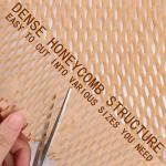 80gram Kraft 38CM*100M Honeycomb Packaging Paper Eco Friendly