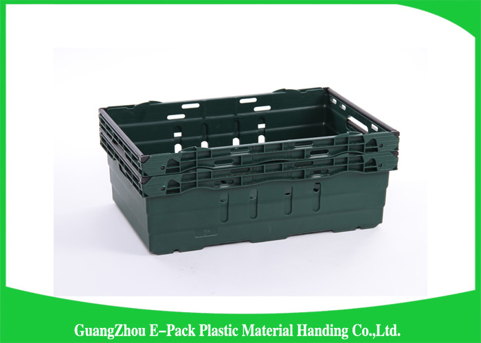 Reusable Stacking Storage Boxes , Household Small Plastic Crates For Logistic