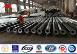 65kv 20M Galvanized Electrical Steel Power Pole / Metal Power Poles