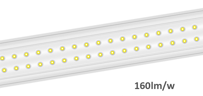 50W Supermarket Lighting Solutions , 8000lm LED Linear Lighting