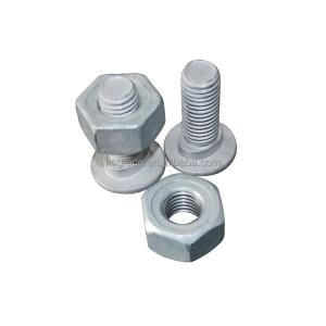 Quality HDG Bolts And Nuts Hot Dip Galvanized Hex Bolt wholesale