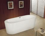 cUPC freestanding acrylic chinese bathtub by seamless joint finish for North