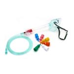 Multi Venturi O2 Nasal Cannula , Medical PVC Adult Patient Mask