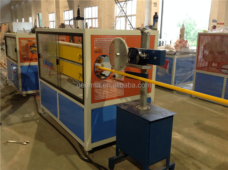 20mm - 63mm PPR Pipe Extruder SJ65/30 Plastic Tube Extruders With 80kw Install Power
