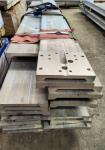 High Strength 7075 Extruded Aluminum Plate 280mm Wide Cradle Plate