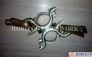 Quality Self Colour Scaffolding Accessories , Double Swivel Coupler Easy Operation wholesale