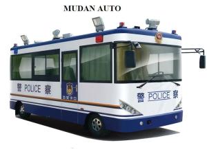 Quality White Blue Traveling Security Police Officer Patrolling Pecial Purpose Vehicles wholesale