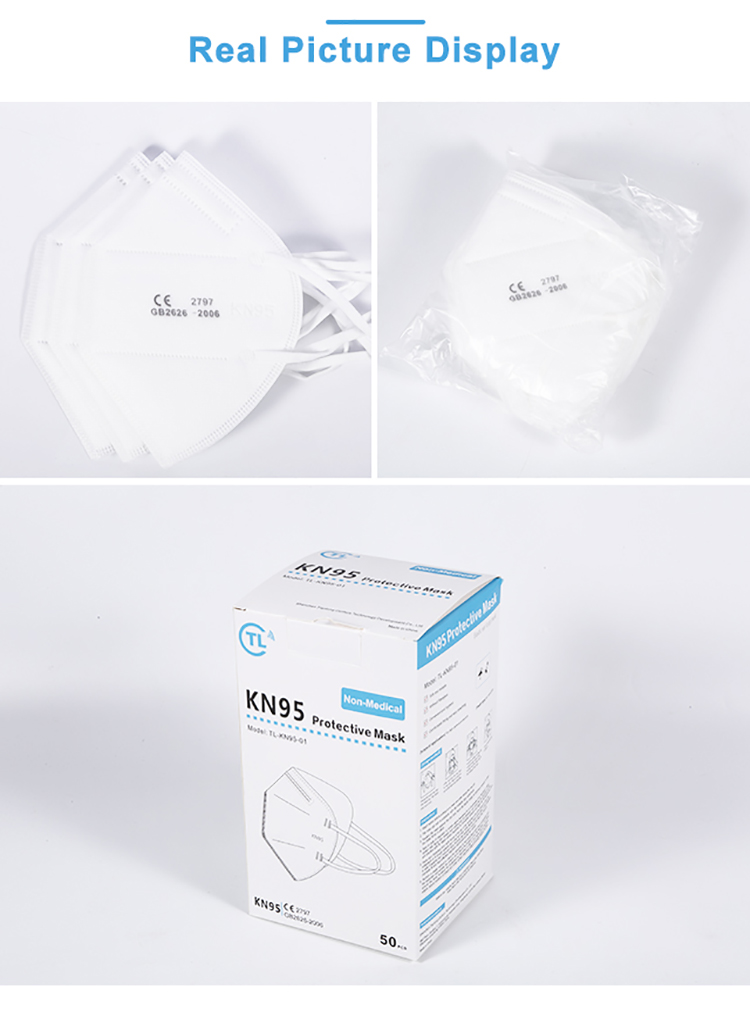 Support samples Stock White list factory CE FFP2 KN95 mask face mask KN95 certified