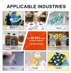 30cm*100m Roll Transparent Uv Dtf Ab Film A3 Ab For Uv Label Sticker