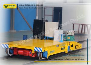 Quality Motorized Heavy Duty Plant Trailer Versatile Track Carriage For Warehouse wholesale