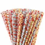 Auto Splicing Colorful Multi Knife Straw Manufacturing Machine For Making Paper