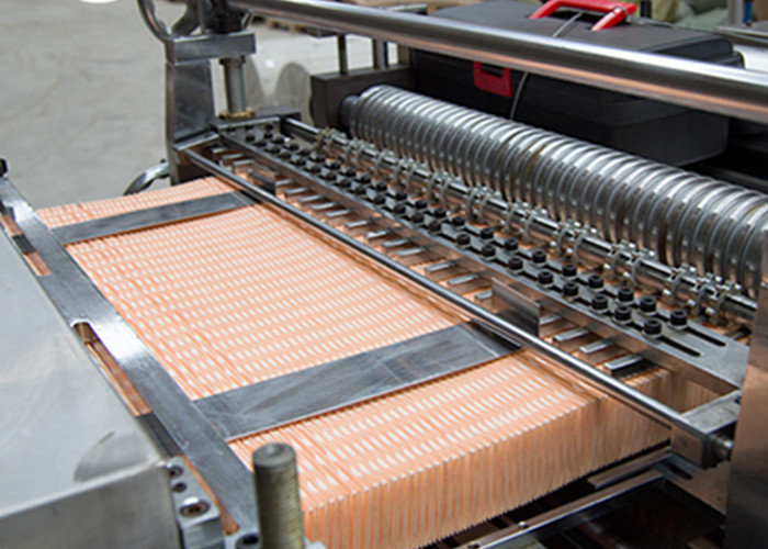1000mm Embossing Filter Paper Pleating Machine 35m/Min Rotary Pleating Machine