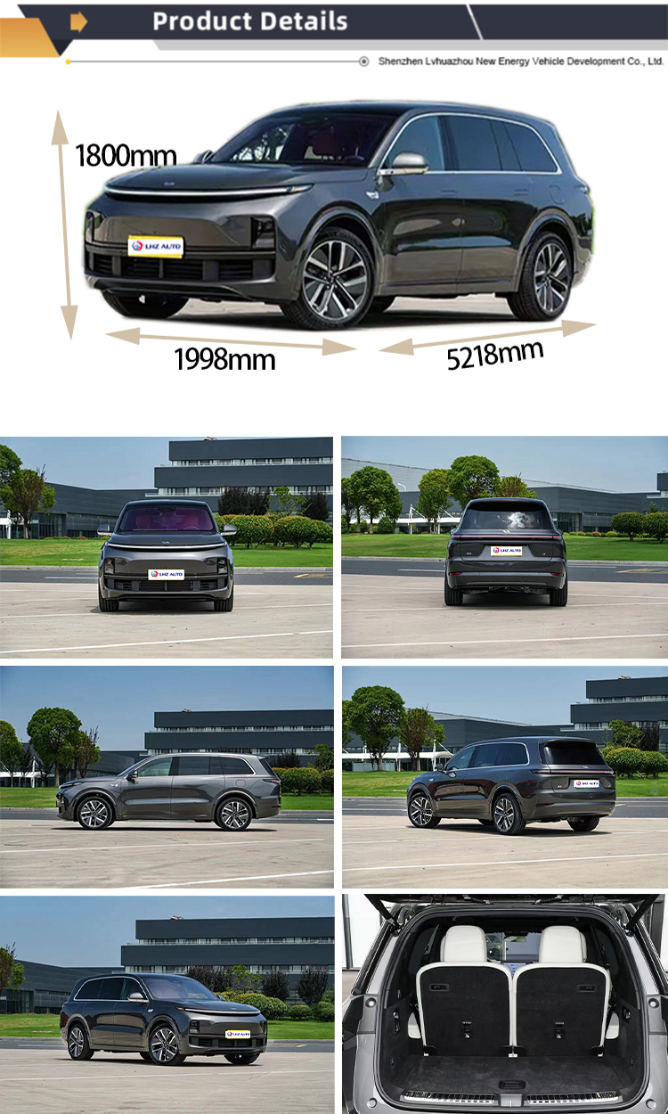 2023 Li L9 's Top-Selling 6-Seater Luxury SUV with Plug-In Hybrid and Long Endurance