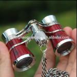 Elegant Metal Binoculars Opera Glasses 3x25 Roof Prism Type