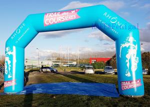Quality Custom Advertising Inflatable Start Line Arches Race Arch PVC Digital Printing wholesale
