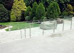 Balcony Apartment Design Stainless Steel Glass Railing Balustrdae Brushed /