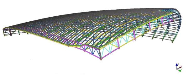 Steel Structural Engineering Designs With Metal Frame Buildings, Prefabricated
