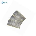 CMYK Silver Sticker Label UV Proof PDF AI Flexo Printing Silver Foil Sticker