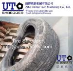 Tyre shredder/Tyre recycling line/Tyre recycling machine/tyre cutting machine