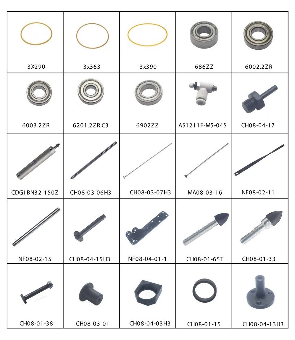 Bearing Tube Auto Cutter Parts Number CH08-04-04H3 For YIN Cutter