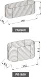 Galvanized Metal Raised Garden Beds 160cm 240cm PB168H PB248H