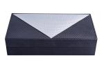 Professional Cardboard Pen Gift Box Grey Suede Lining Material Customized Logo