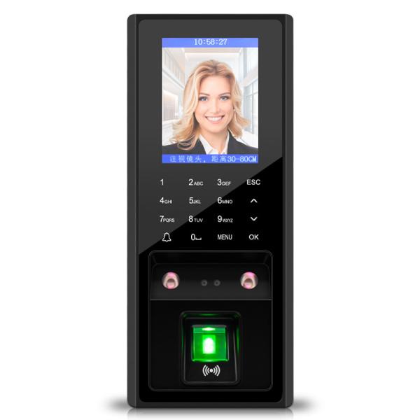 Cheap Standalone Face Recognition 1.5A Fingerprint Door Access Control for sale