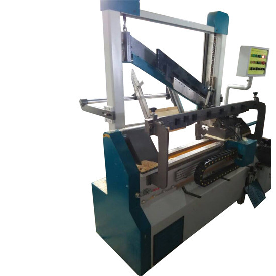 Automatic back knife wood lathe machine for drumsticks baseball bat