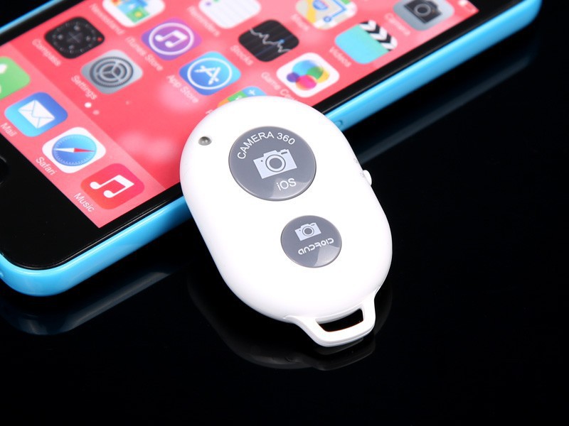 10m bluetooth camera shutter self-timer bluetooth remote control for Handheld Monopod