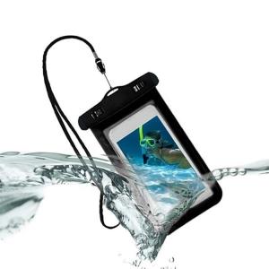 China Lanyard Waterproof Cell Phone Pouch Waterproof Phone Case Universal Floating Bag on sale