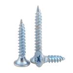 Zinc Plated Stainless Steel Self Tapping Screws 10-50mm Length M6 Self Drilling