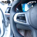 G20 G30 G28 Bmw Carbon Fiber Steering Wheel Customized Black Perforated Leather