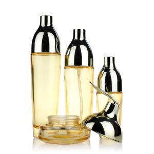 Quality Customized 30ml-150ml Glass Lotion Bottles Cosmetic Packaging Container wholesale