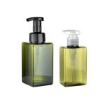 Custom Color 250ml PETG Bottle Green Pump Bottle for Shampoo and Lotion