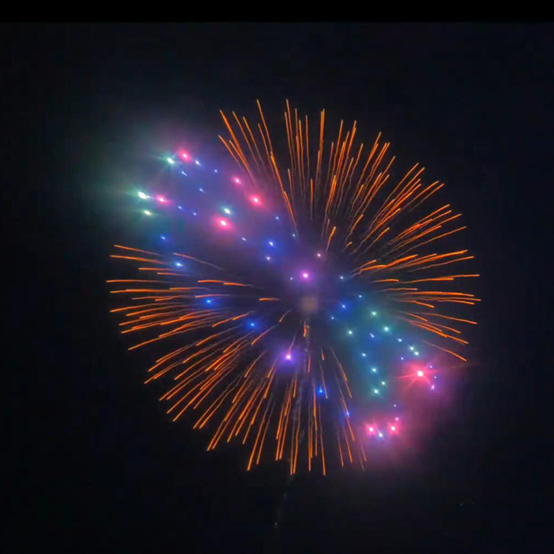 1.3g Professional Fireworks Display 2025 Mandarin Professional Pyrotechnics 3 4 5 6 8 10 Inch Display Shell Fireworks