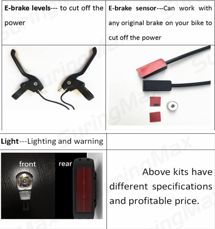 powerful 72v 3000w mxus motor with thermistor